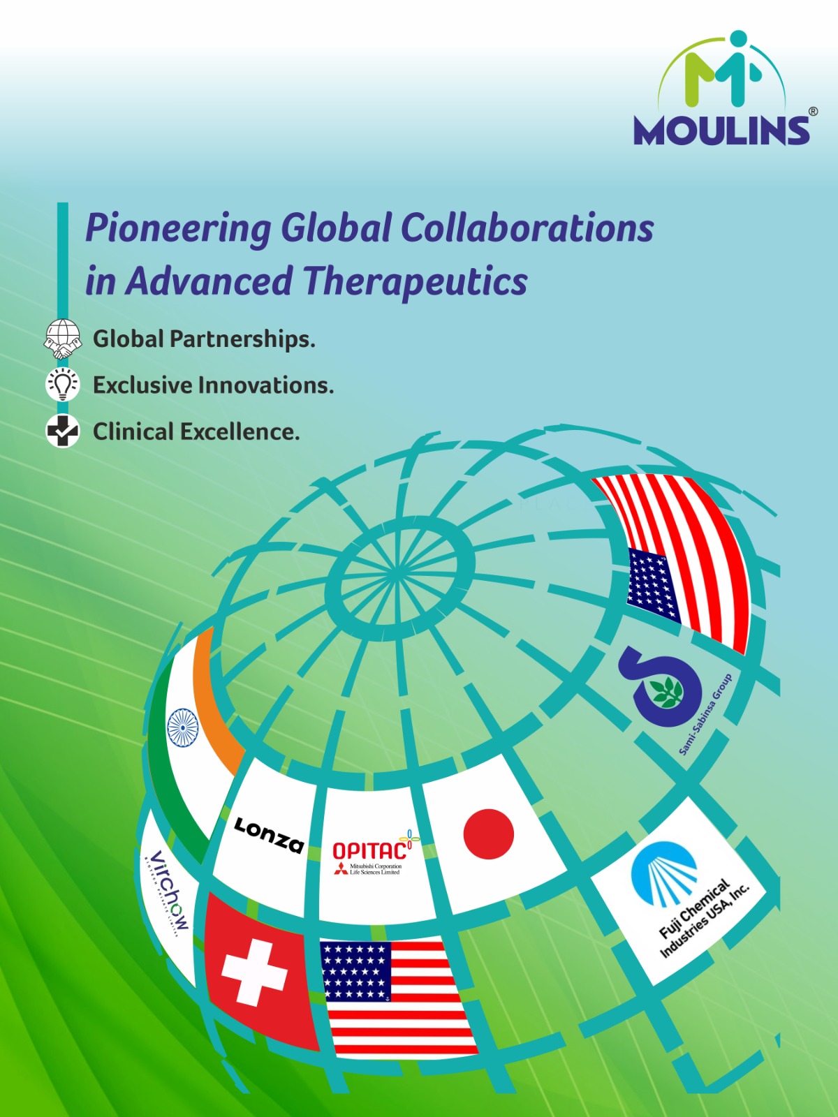 Moulins Pharmaceuticals — Pioneering Global Collaborations in Advanced Therapeutics